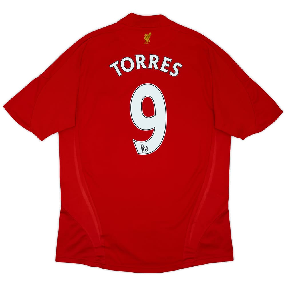 2008-10 Liverpool Home Shirt Torres #9