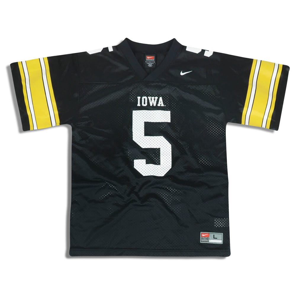 2000s Iowa Hawkeyes #5 Nike Jersey (Home) Y