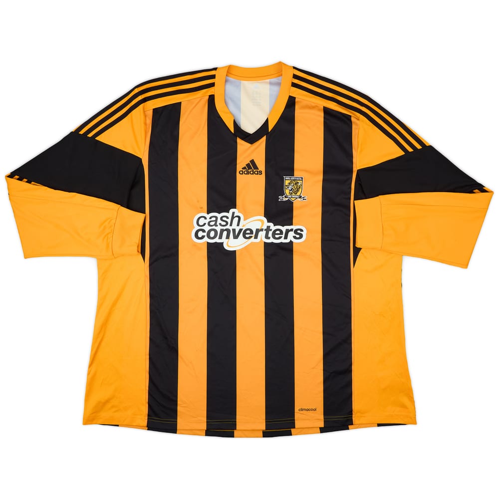 2013-14 Hull City Home L/S Shirt - 8/10 - (3XL)