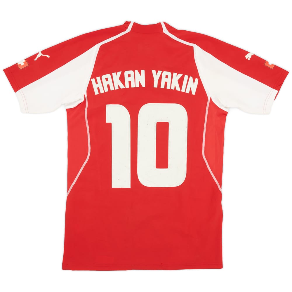 2004-06 Switzerland Home Shirt Hakan Yakin #10 - 5/10 - (S)