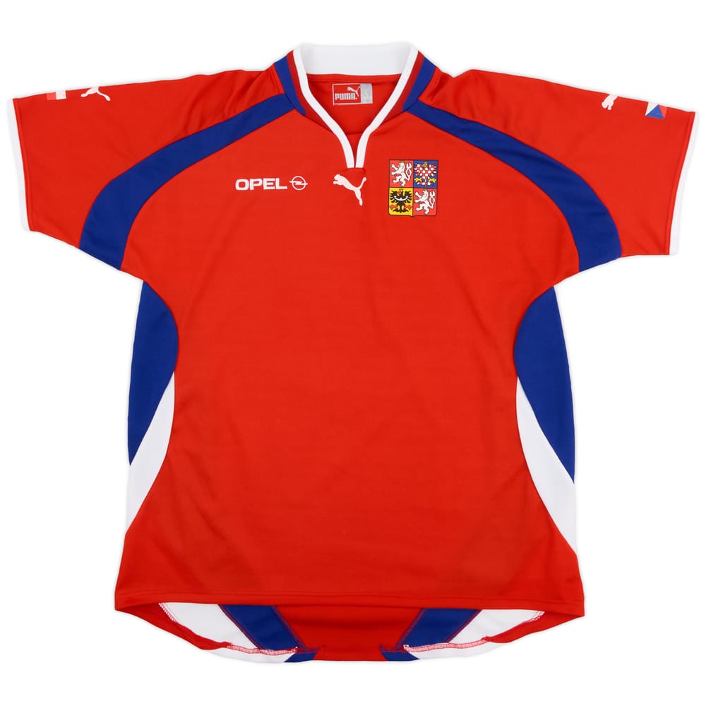 2000-02 Czech Republic Home/Training Shirt - 10/10 - (L)
