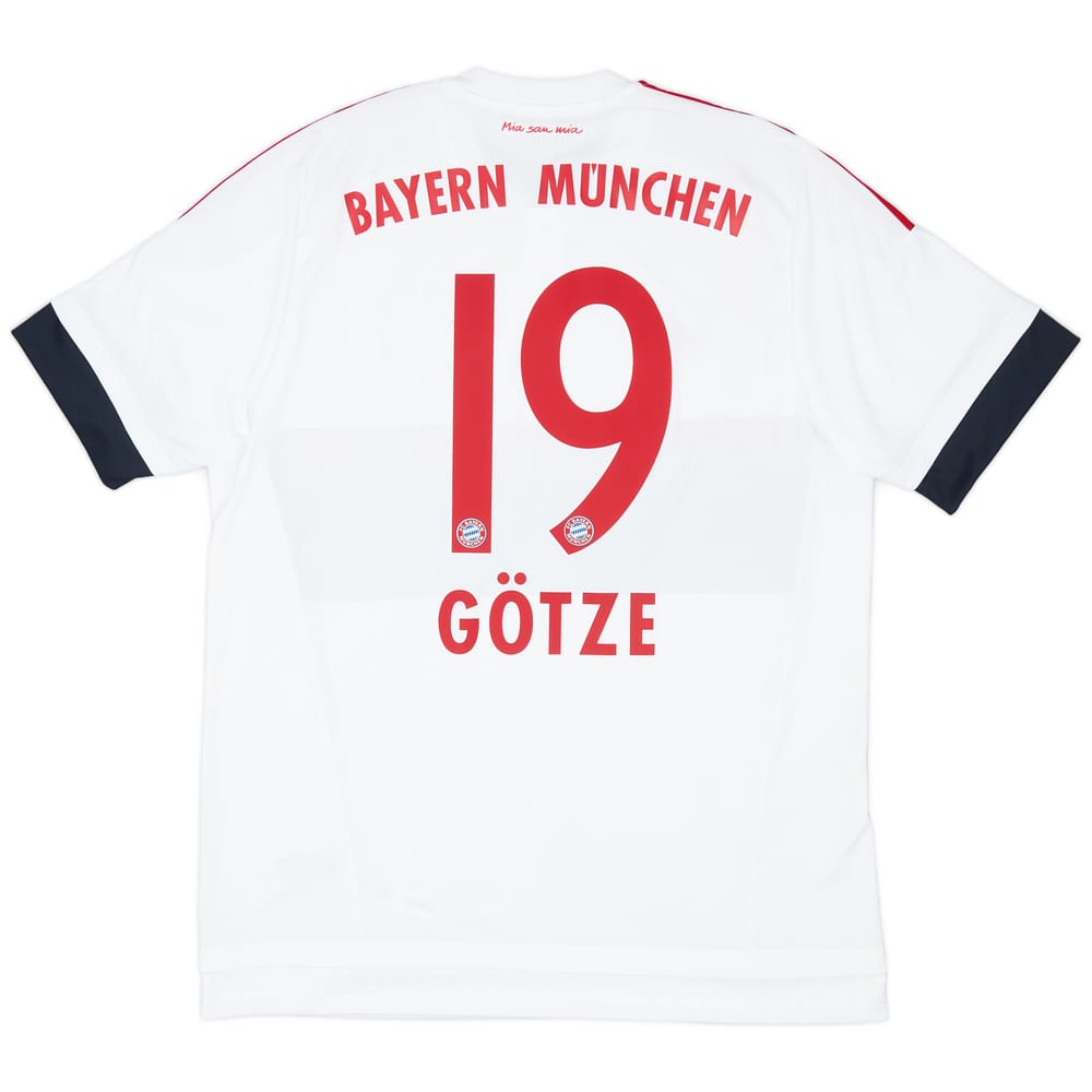 2015-16 Bayern Munich Away Shirt Gotze #19 - 9/10 - (L)