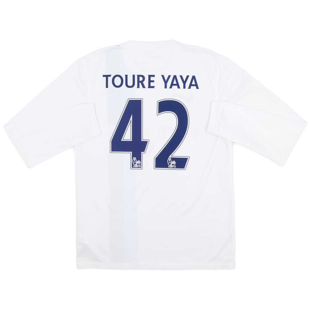 2013-14 Manchester City Third L/S Shirt Toure Yaya #42 - 9/10 - (M)
