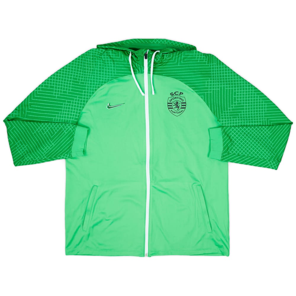 2022-23 Sporting Lisbon Nike Hooded Track Jacket - 7/10 - (XL)