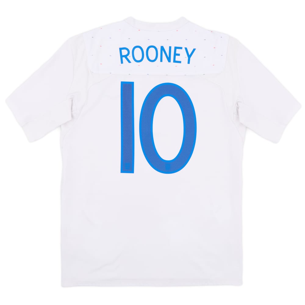 2010-11 England Home Shirt Rooney #10 - 8/10 - (M)