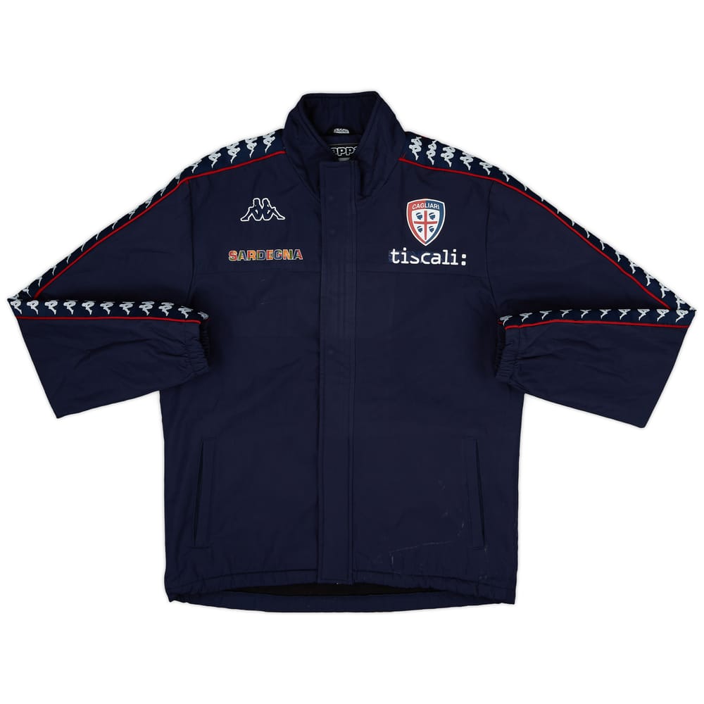 2014-15 Cagliari Kappa Track Jacket - 6/10 - (XL)