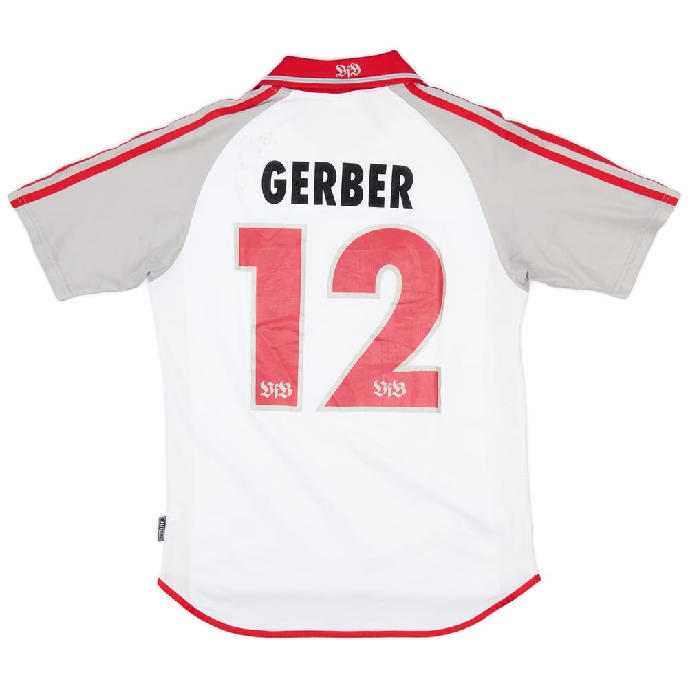 2000-02 Stuttgart Home Shirt Gerber #12 - 6/10 - (XL.Boys)