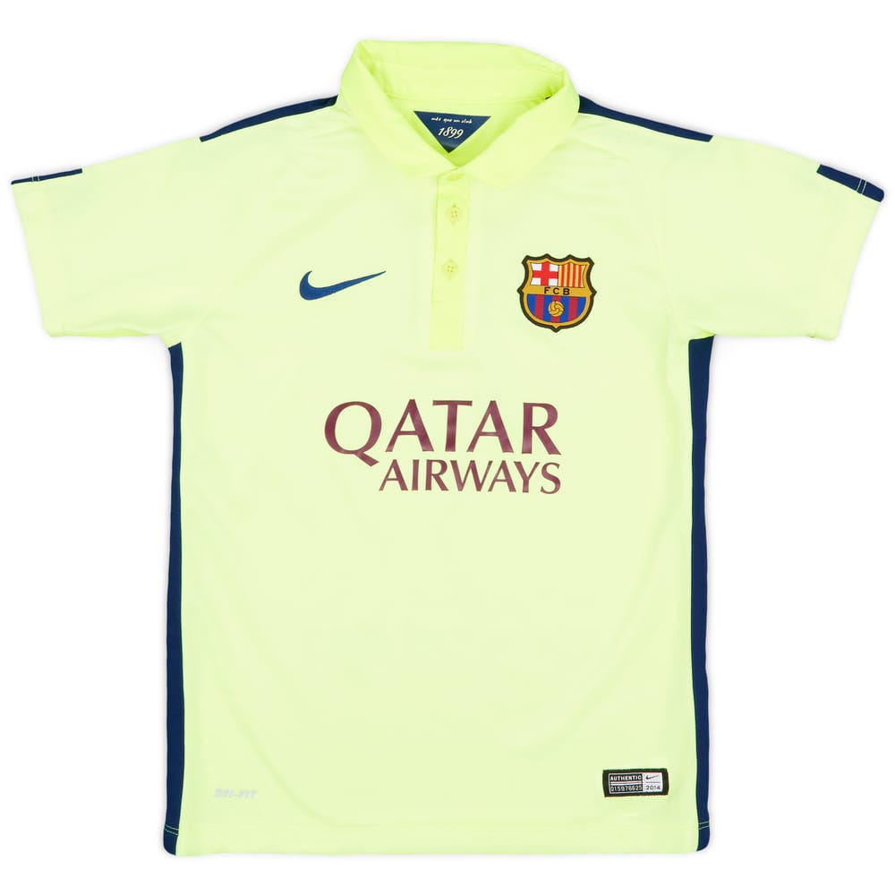 2014-15 Barcelona Third Shirt - 8/10 - (M.Boys)
