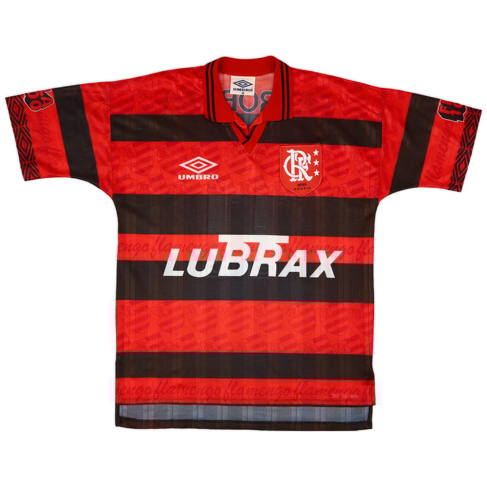1994-95 Flamengo Centenary Home Shirt #11 - 8/10 - (M)