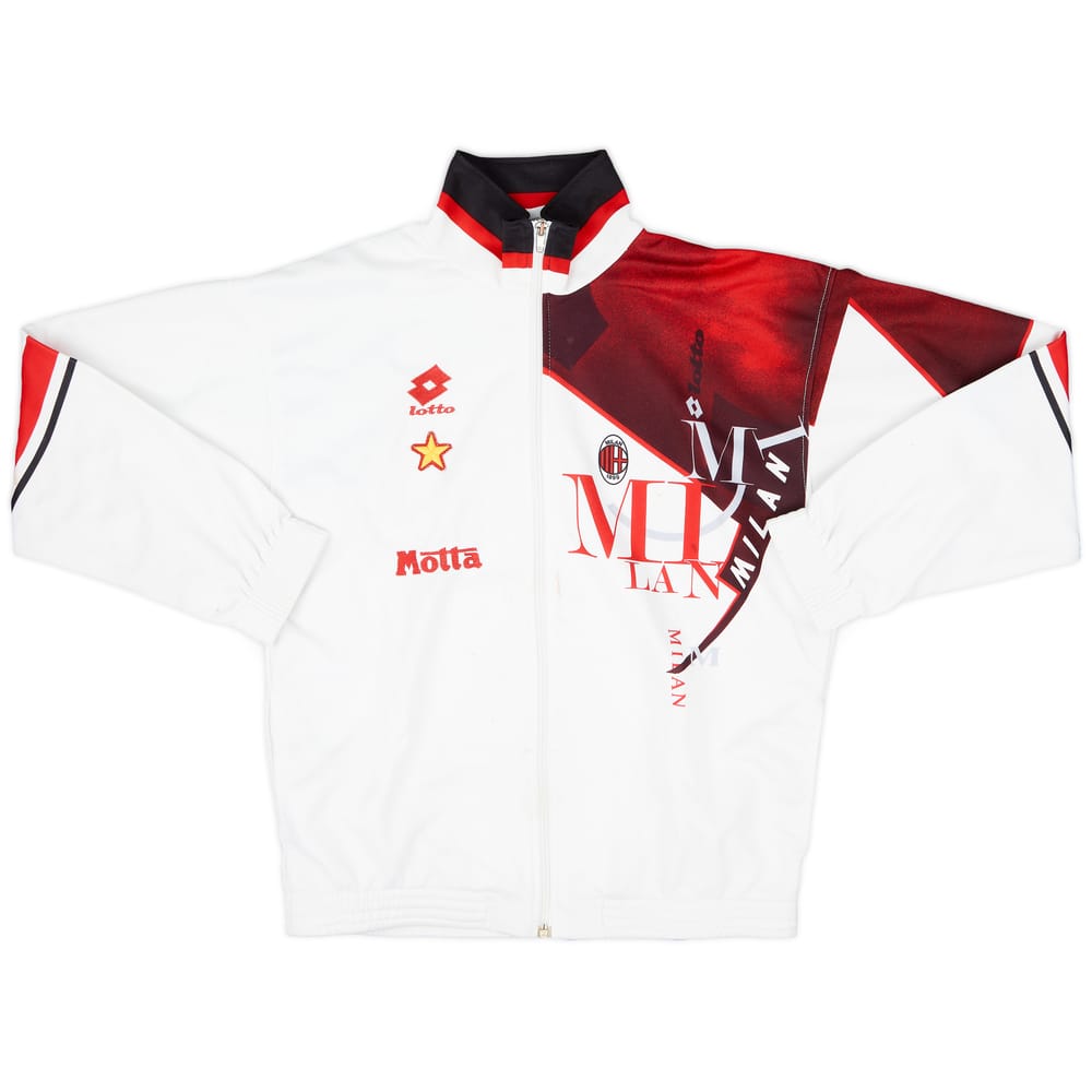 1993-94 AC Milan Lotto Track Jacket - 5/10 - (L)