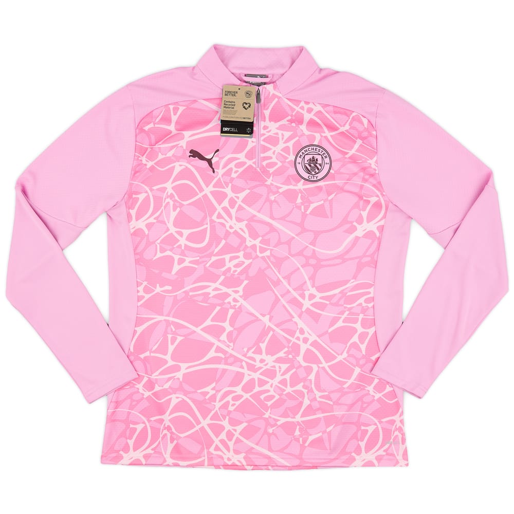 2024-25 Manchester City Puma 1/4 Zip Pre-Match Top