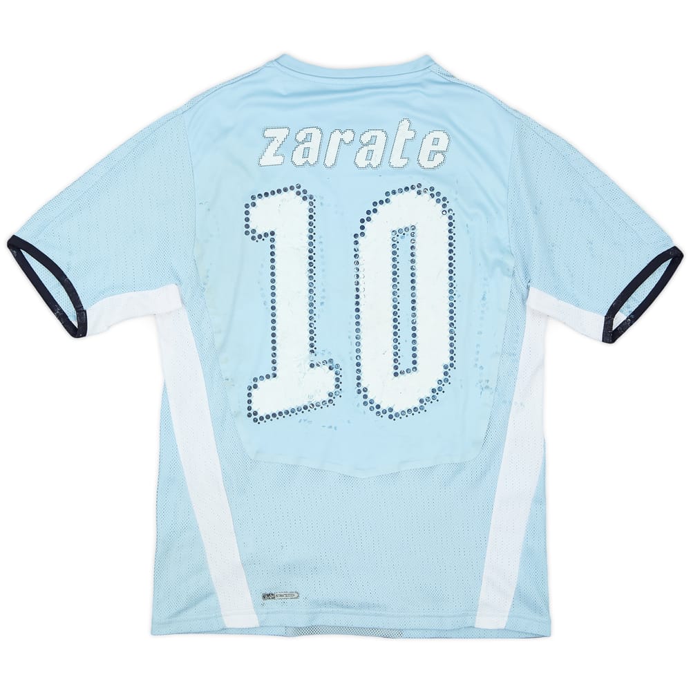 2008-09 Lazio Home Shirt Zarate #10 - 5/10 - (S)
