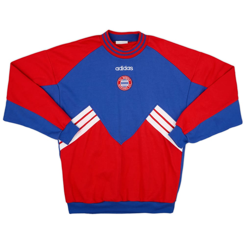 1995-96 Bayern Munich adidas Sweat Top - 8/10 - (M/L)