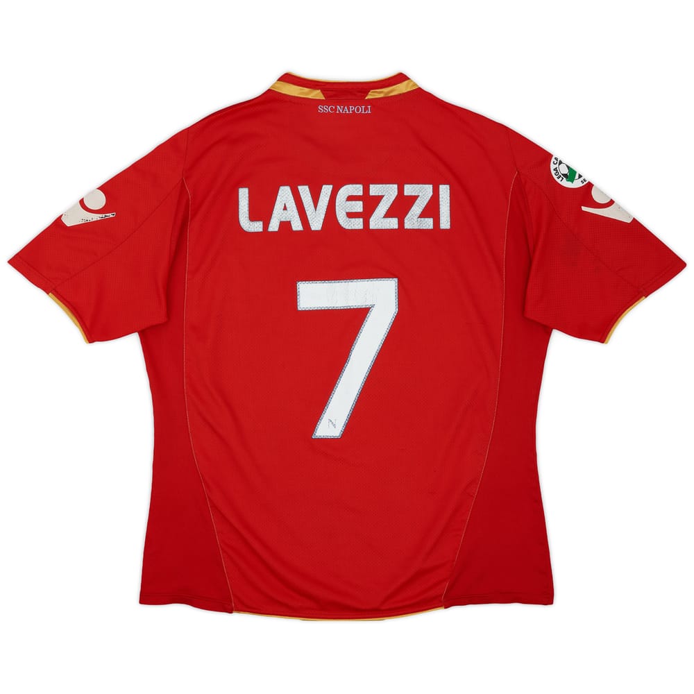 2009-10 Napoli Third Shirt Lavezzi #7 - 4/10 - (XL)
