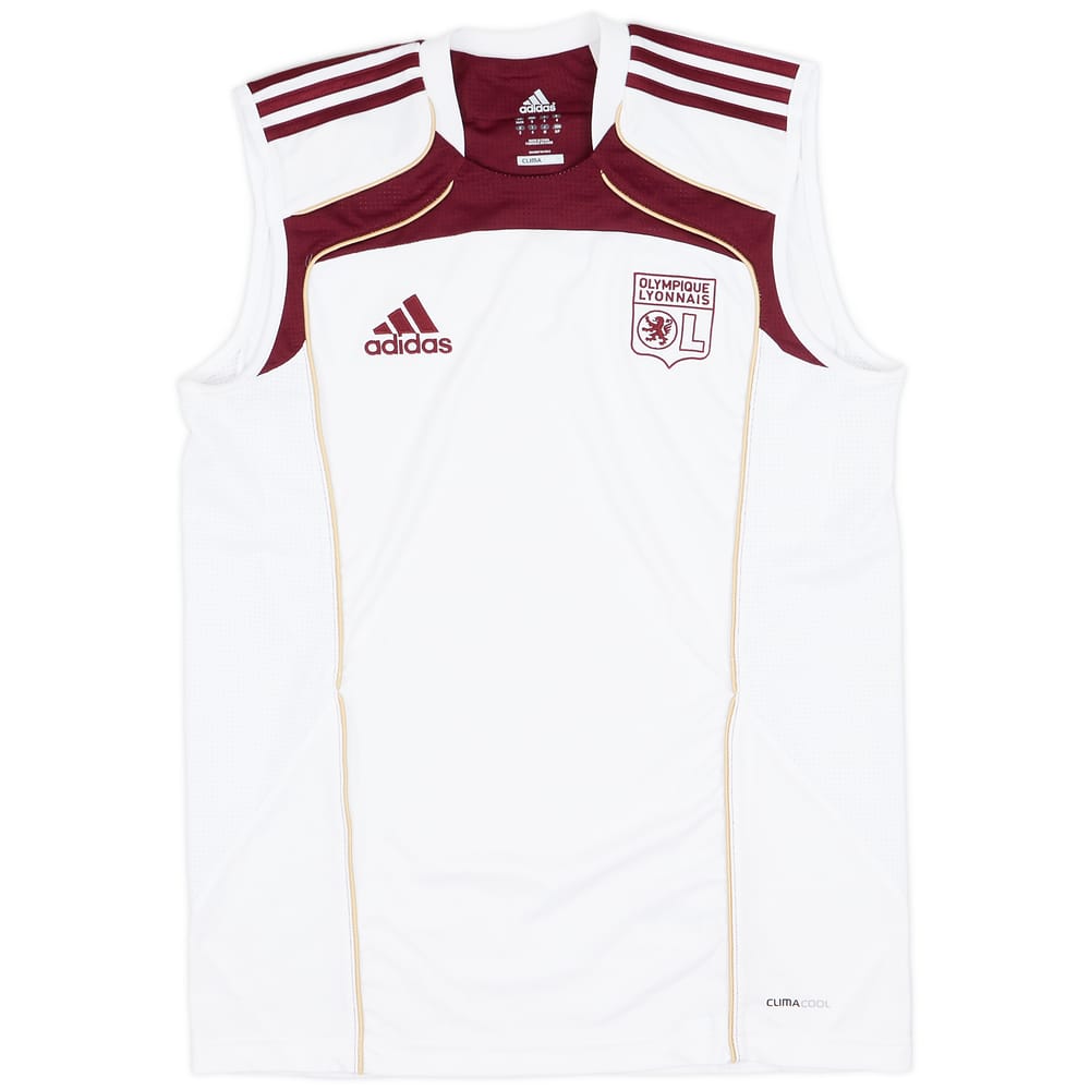 2010-11 Lyon adidas Training Vest - 8/10 - (S/M)