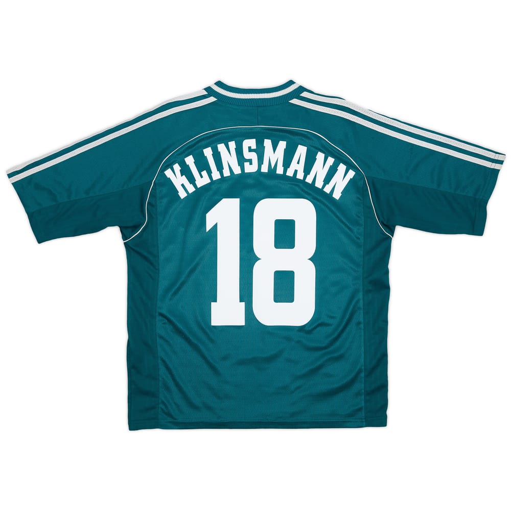 1998-00 Germany Away Shirt Klinsmann #18 - 6/10 - (L)