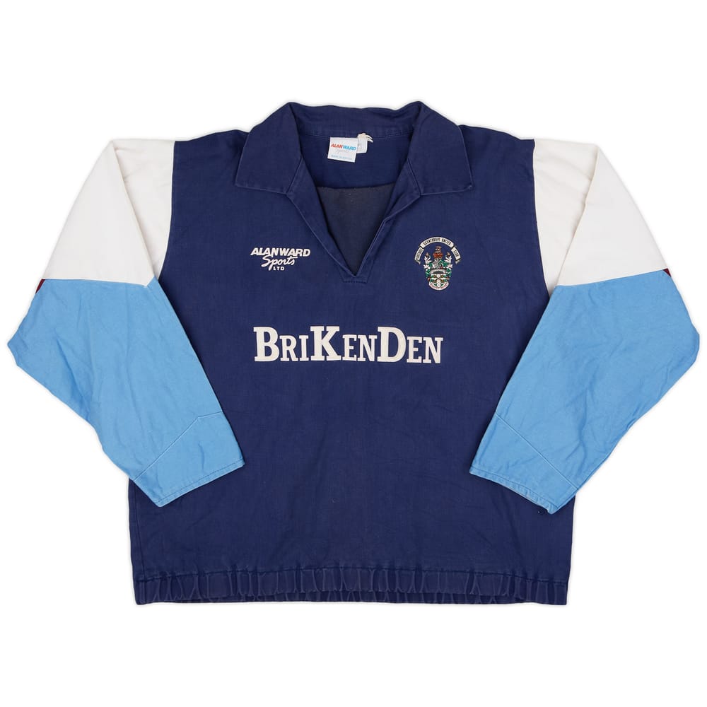 1992-93 Scunthorpe Alan Ward Sports Denim Drill Top - 9/10 - (L)