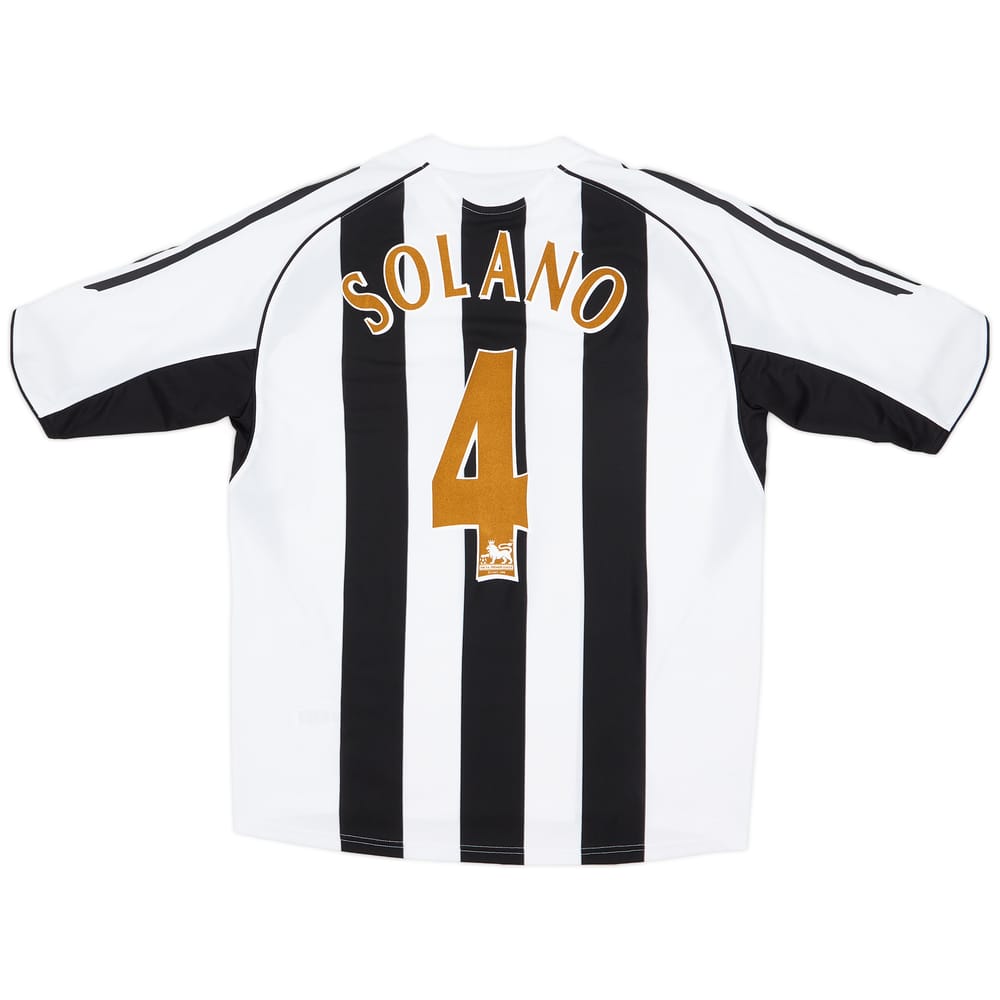 2005-07 Newcastle Home Shirt Solano #4 - 6/10 - (L)