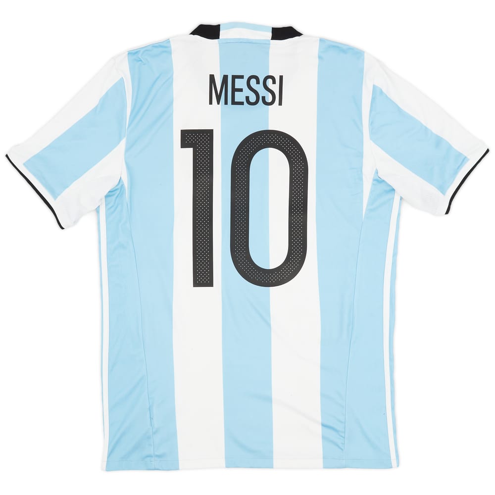 2016-17 Argentina Home Shirt Messi #10 - 5/10 - (M)