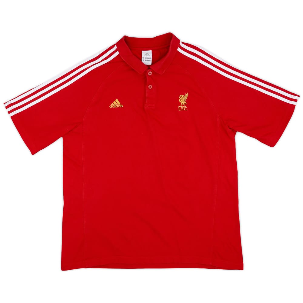 2007-08 Liverpool adidas Polo Shirt - 8/10 - (XL)