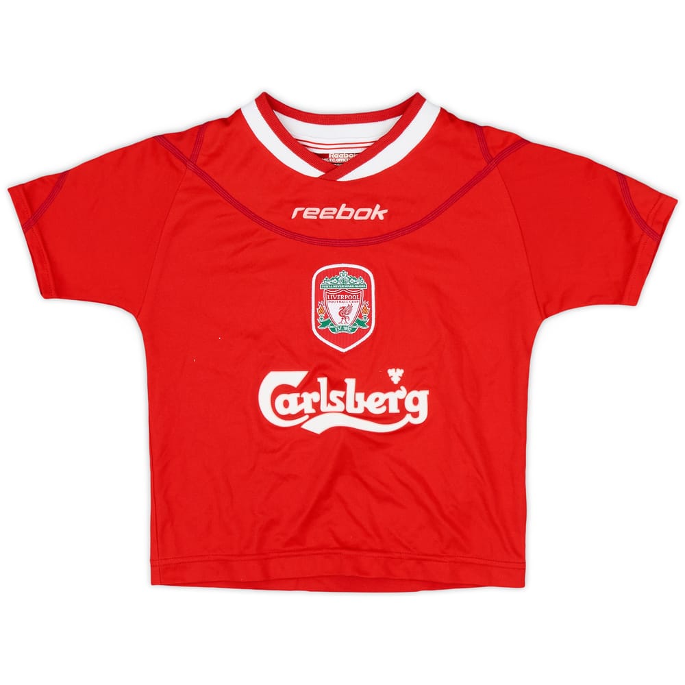 2002-04 Liverpool Home Shirt - 8/10 - (2-3 Years)