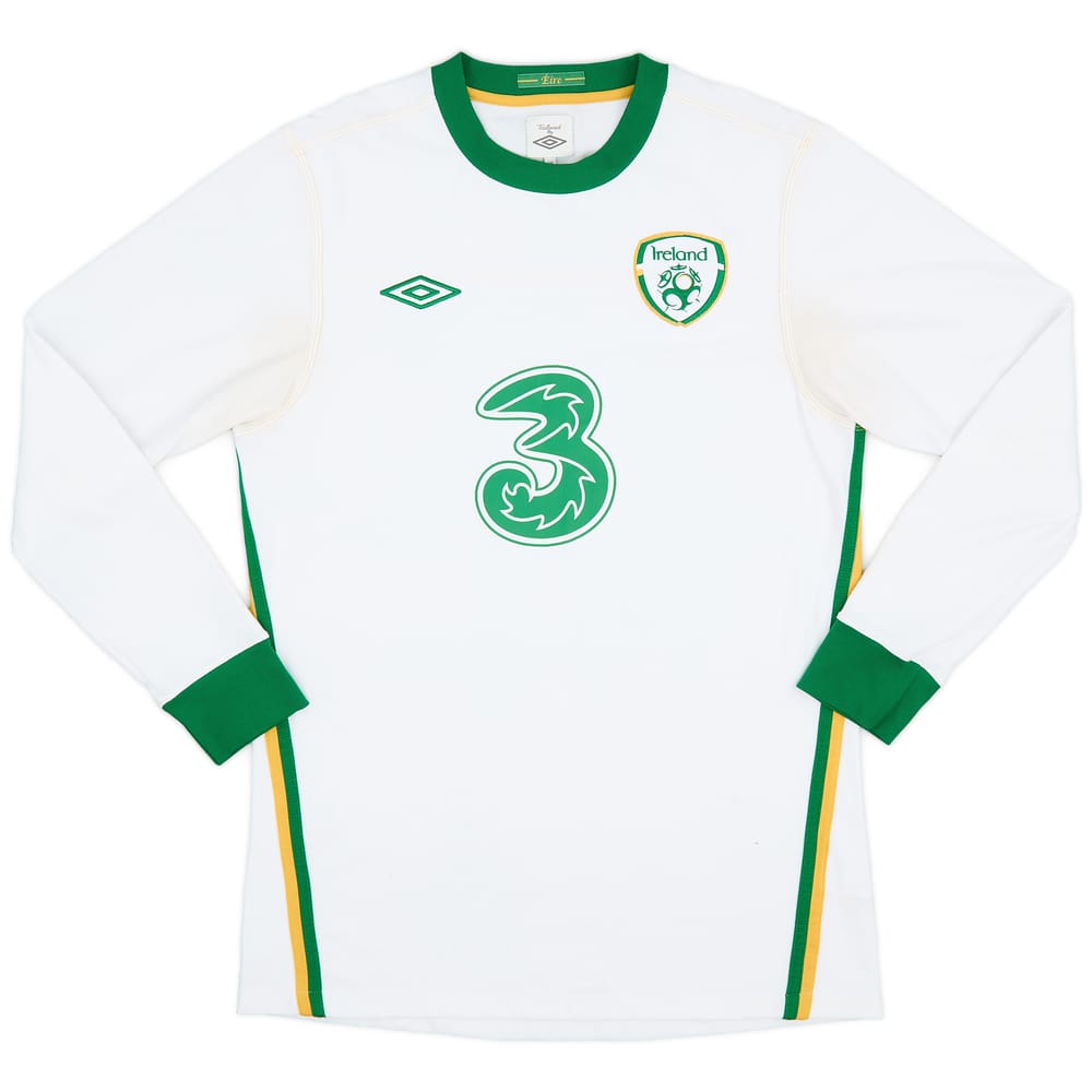 2010-11 Ireland Away L/S Shirt - 8/10 - (M)