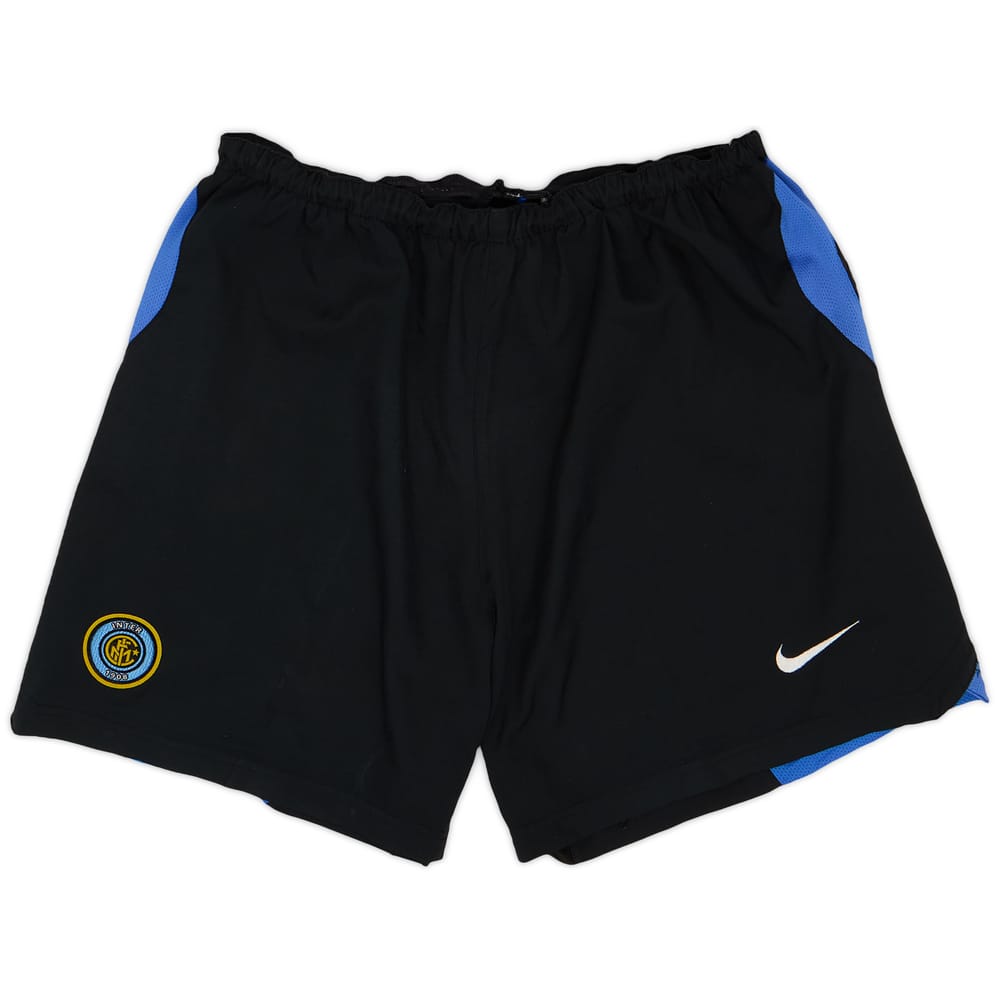 2004-05 Inter Milan Home Shorts - 8/10 - (M)