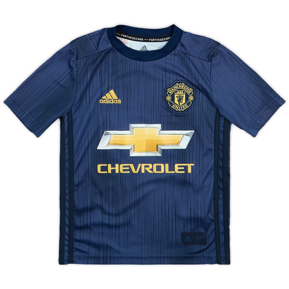 2018-19 Manchester United Third Shirt - 9/10 - (7-8 Years)