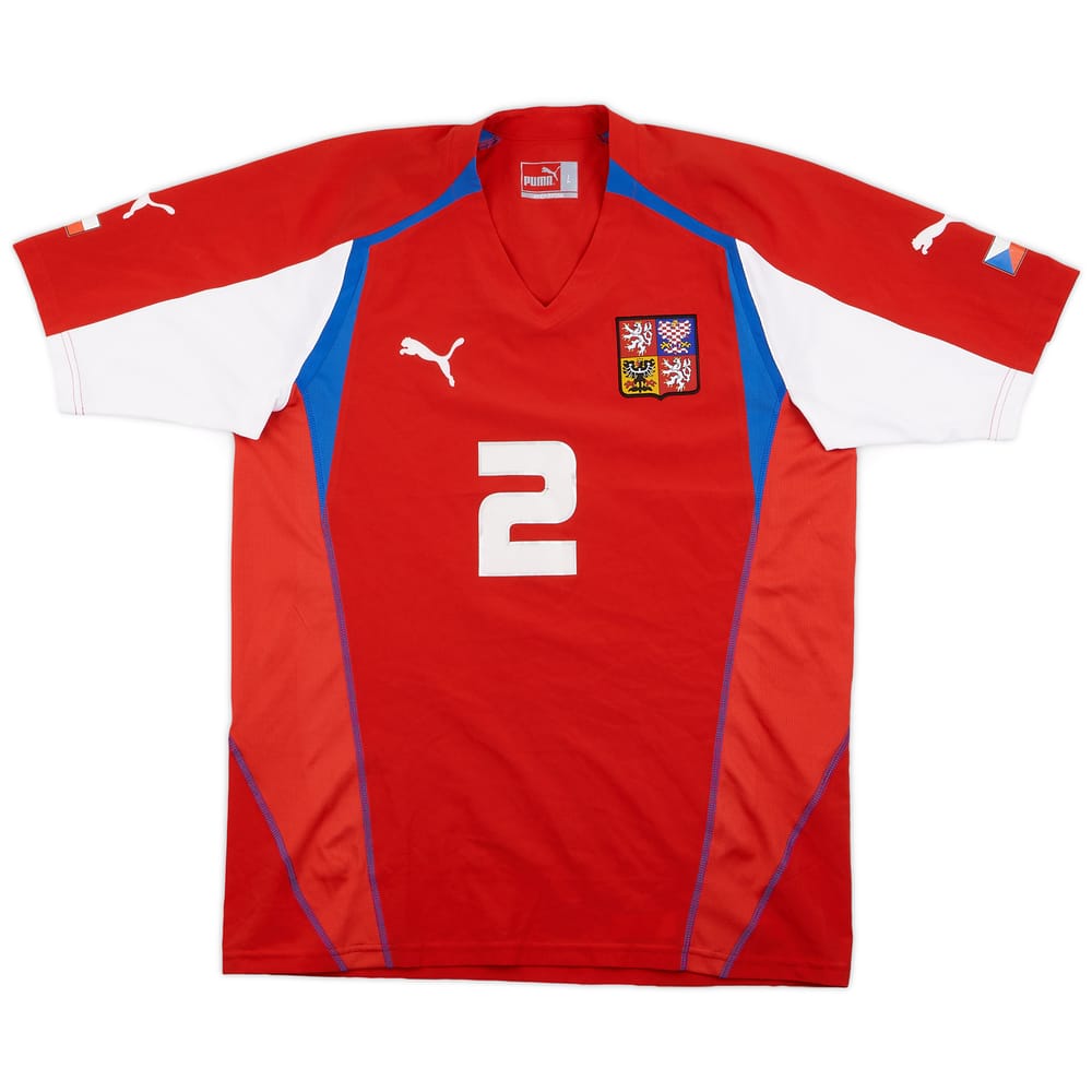 2004-05 Czech Republic Home Shirt #2 - 8/10 - (L)