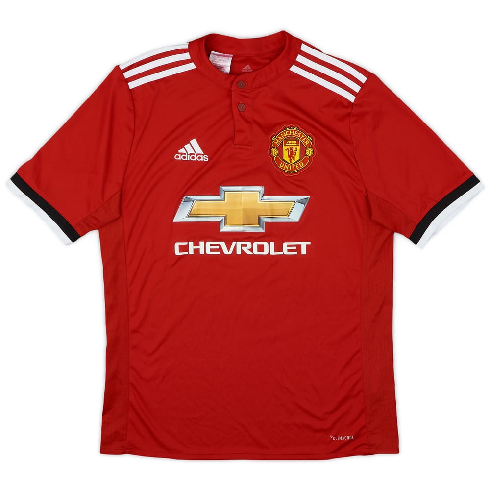 2017-18 Manchester United Home Shirt - 9/10 - (XL.Boys)