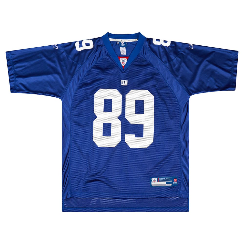2008 New York Giants Boss #89 Reebok On Field Jersey (Home) L