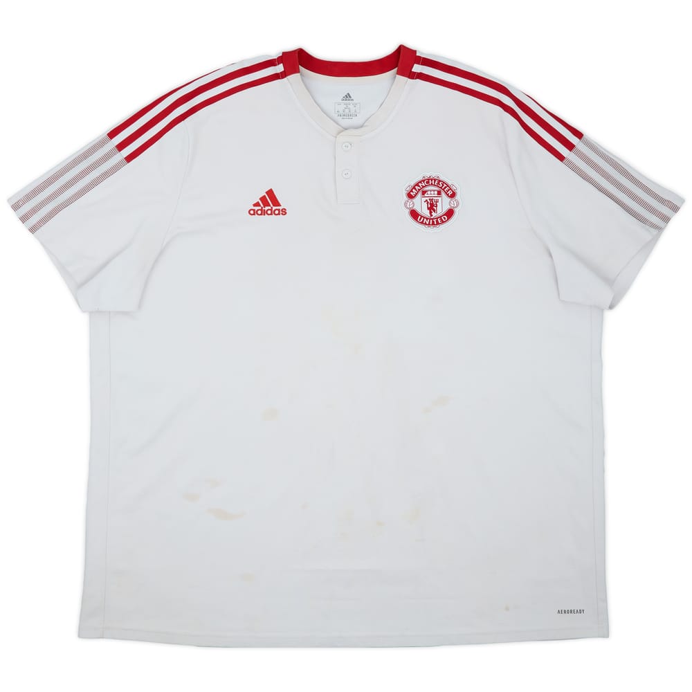 2021-22 Manchester United Polo Shirt - 4/10 - (3XL)