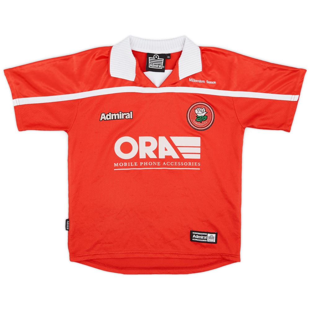1999-00 Barnsley Home Shirt - 8/10 - (XS)