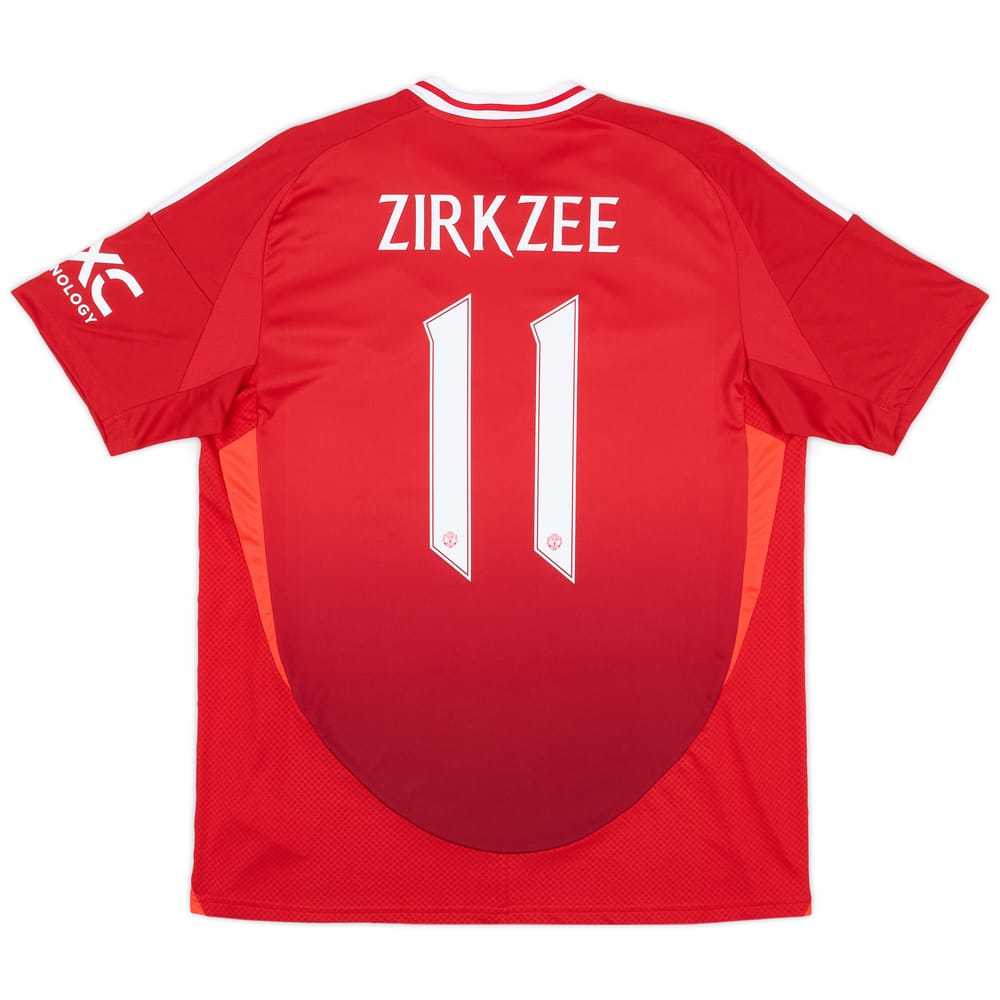 2024-25 Manchester United Home Shirt Zirkzee #11