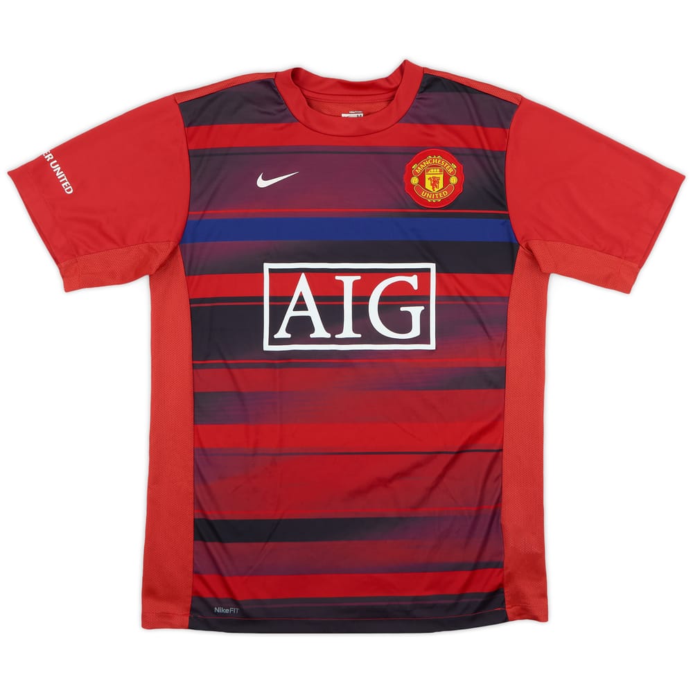 2009-10 Manchester United NIke Training Shirt - 7/10 - (M)