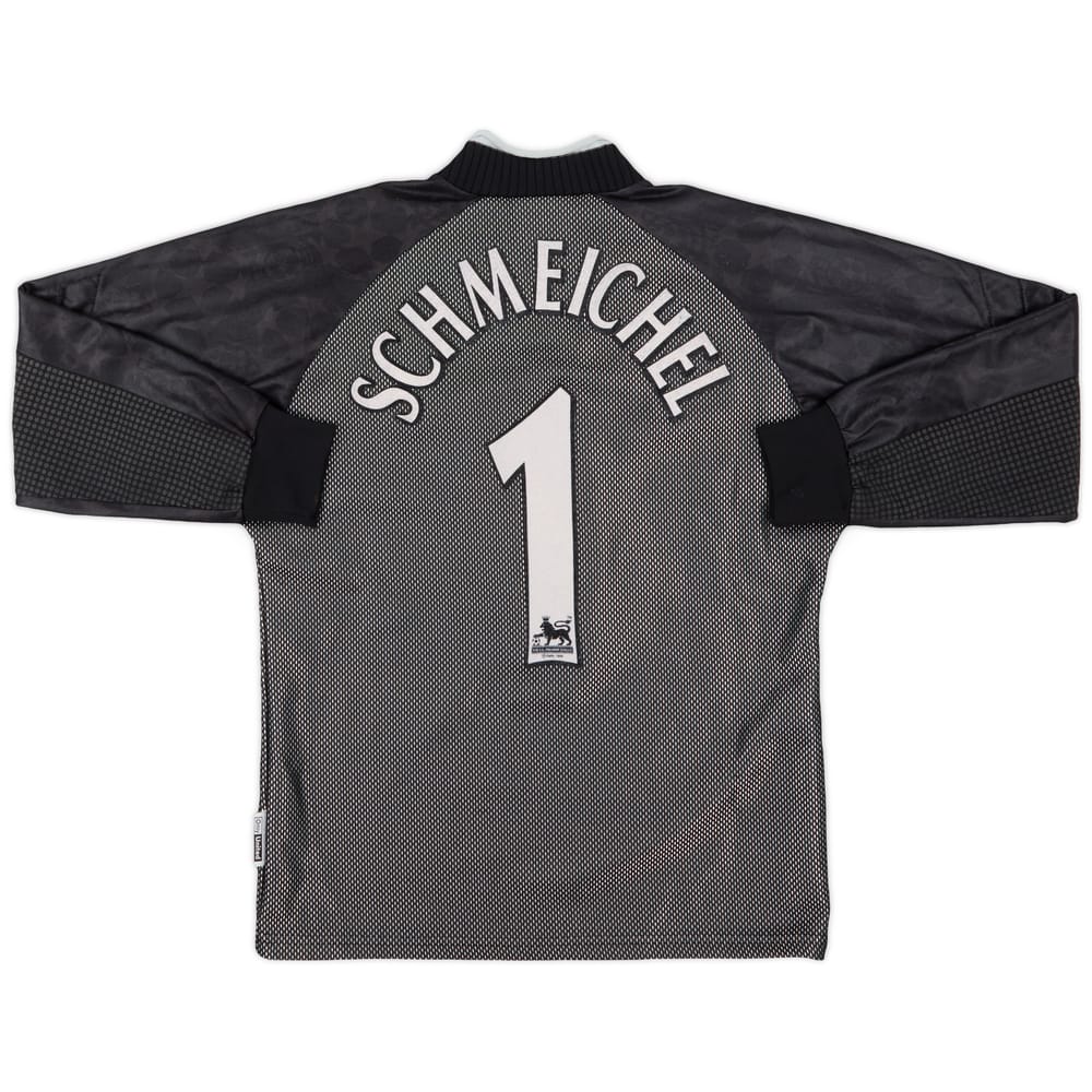 1997-98 Manchester United CL GK Shirt Schmeichel #1 - 8/10 - (L.Boys)