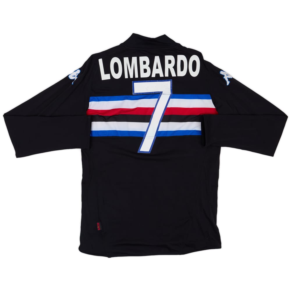 2007-08 Sampdoria Third L/S Shirt Lombardo #7 - 6/10 - (XL)