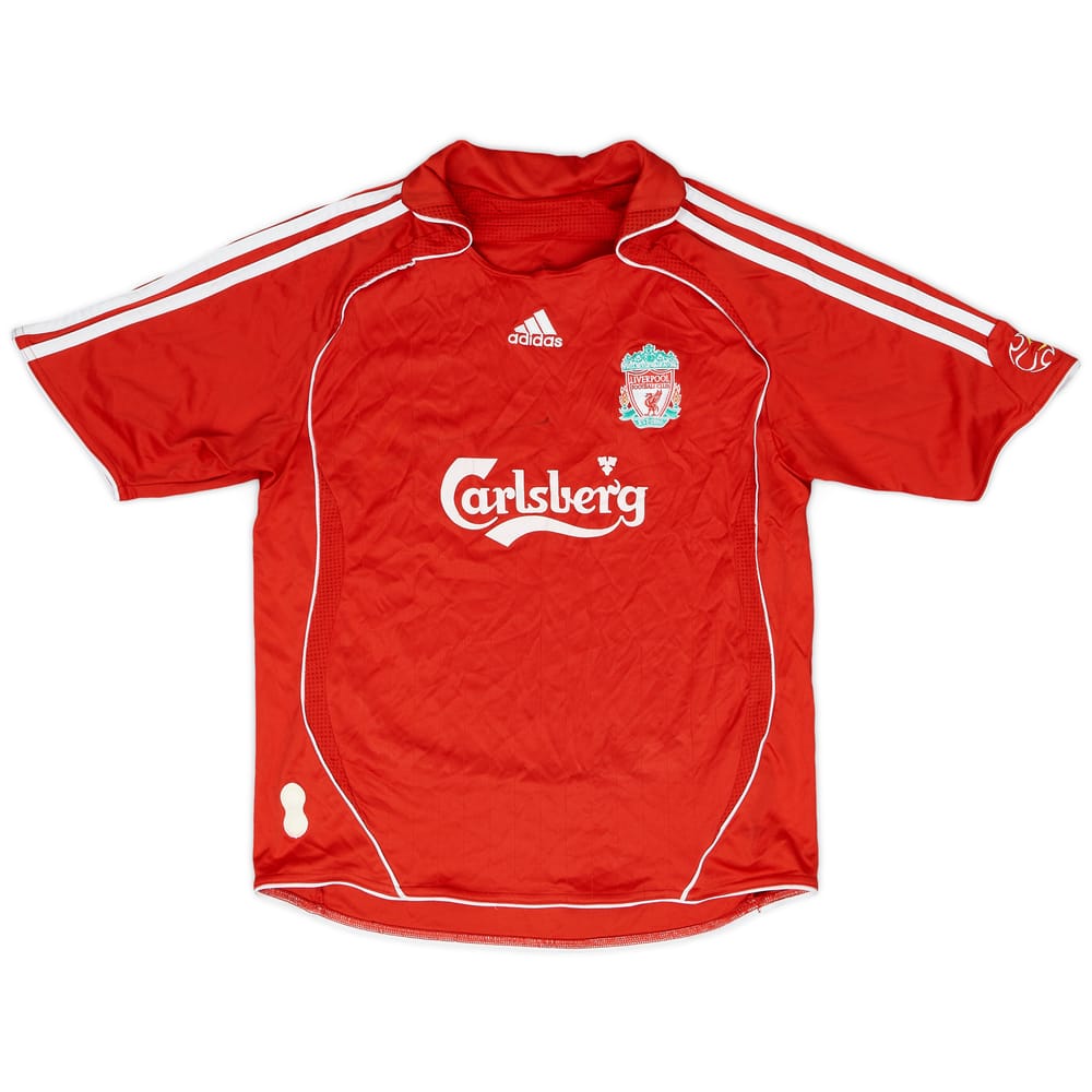 2006-08 Liverpool Home Shirt - 6/10 - (M.Boys)