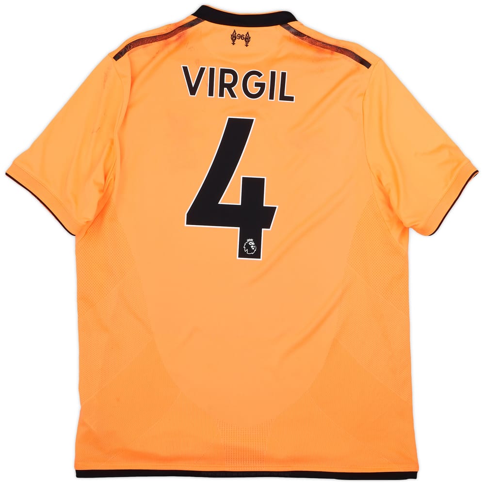 2017-18 Liverpool 125 Years Third Shirt Virgil #4 - 5/10 - (L)