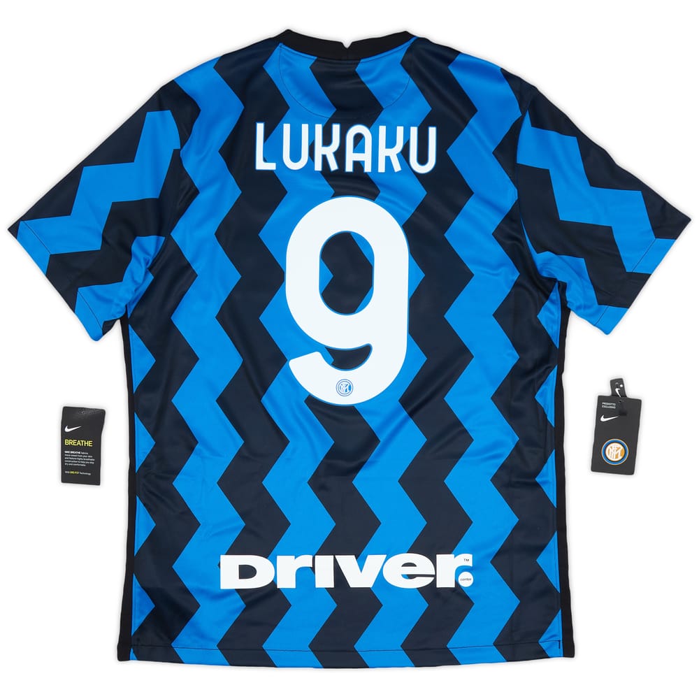 2020-21 Inter Milan Home Shirt Lukaku #9 (L)