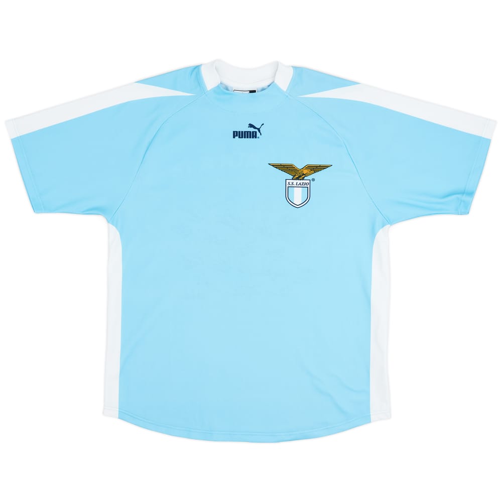 2003-04 Lazio 'Signed' Basic Home Shirt - 9/10 - (M)