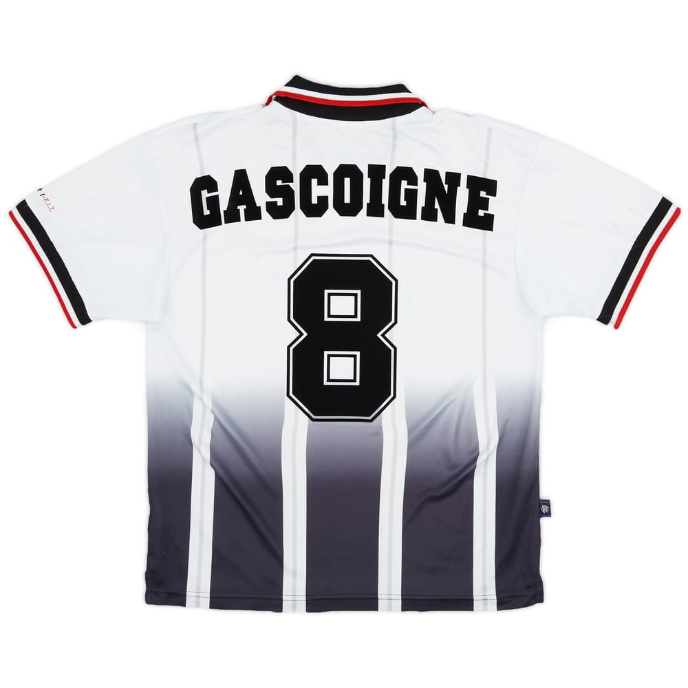 1997-99 Rangers Away Shirt Gascoigne #8 - 5/10 - (M)