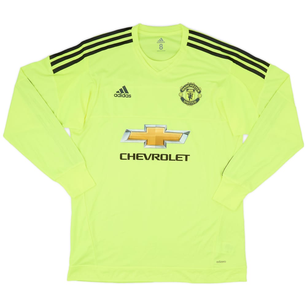 2015-16 Manchester United Player Issue GK Shirt - 8/10 - (L)