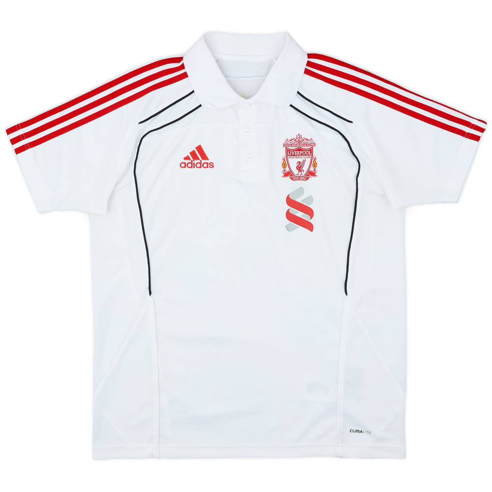 2010-11 Liverpool adidas Polo Shirt - 8/10 - (M)