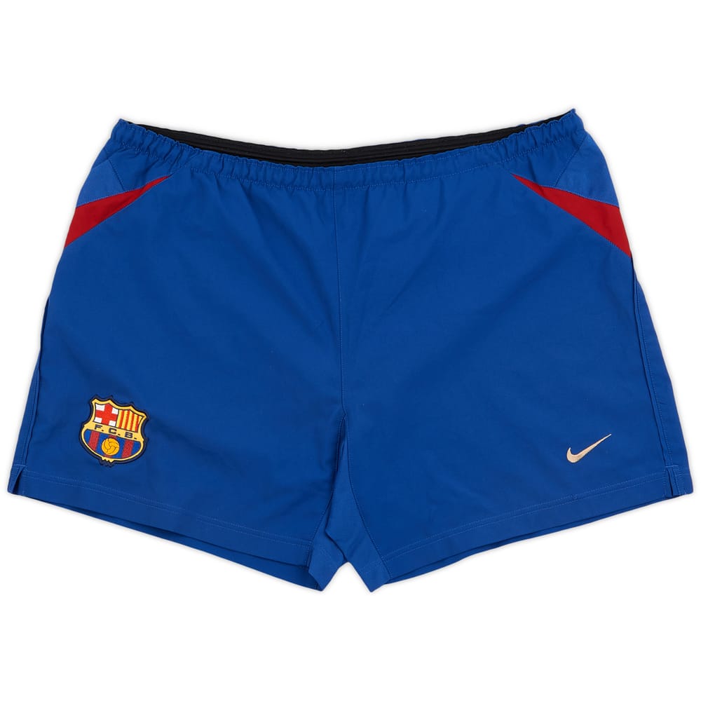 2002-03 Barcelona Home Shorts - 9/10 - (L)