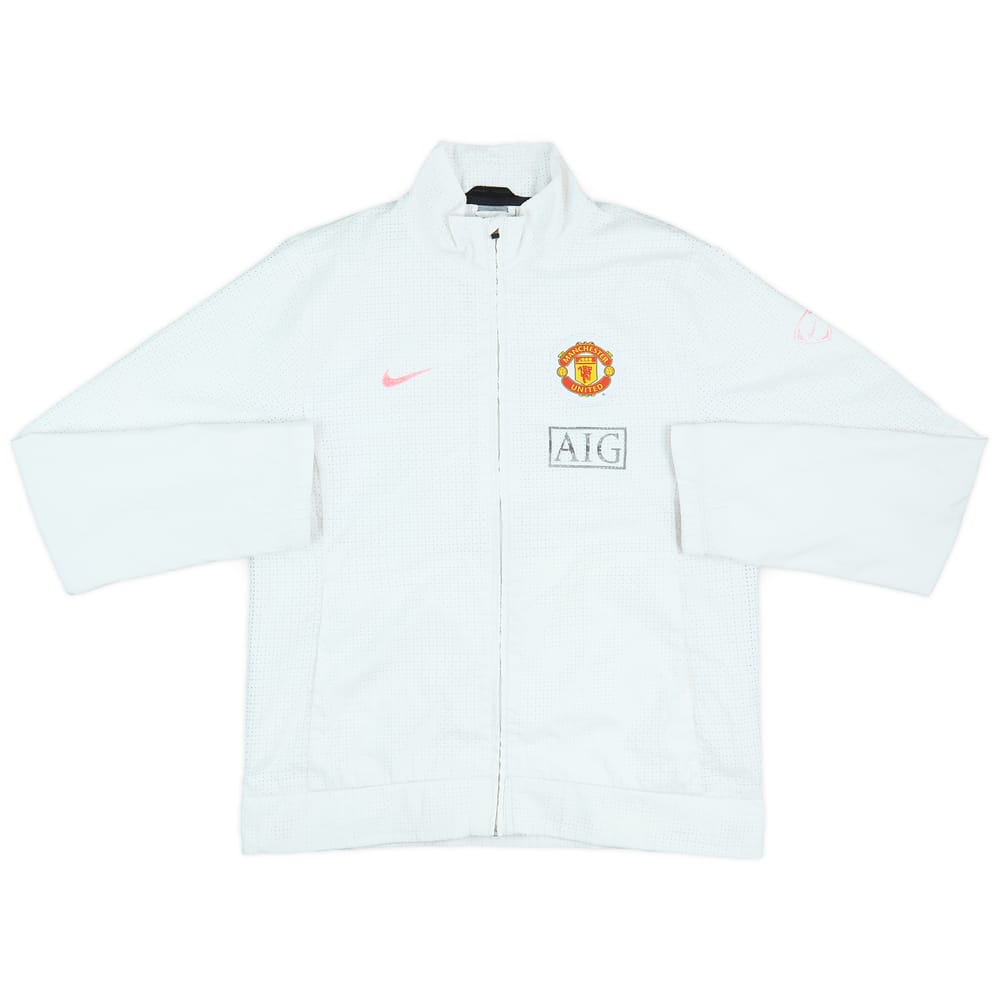 2009-10 Manchester United Nike Track Jacket - 4/10 - (M)