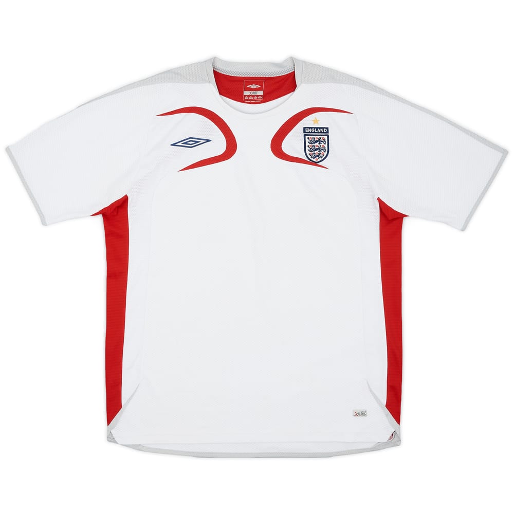 2006-07 England Umbro Training Shirt - 9/10 - (XL)