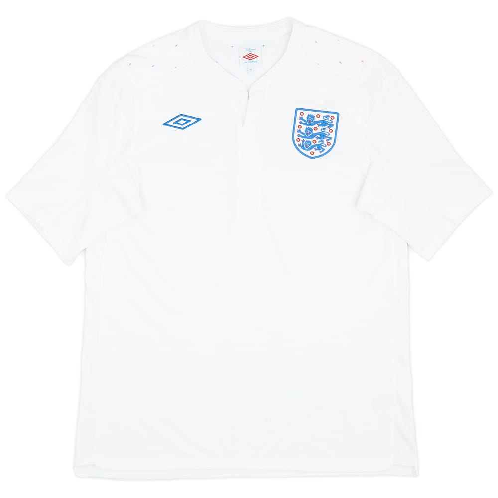 2010-11 England Home Shirt - 7/10 - (L)