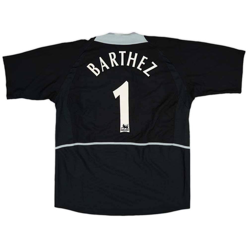 2002-04 Manchester United GK S/S Shirt Barthez #1 (XXL)
