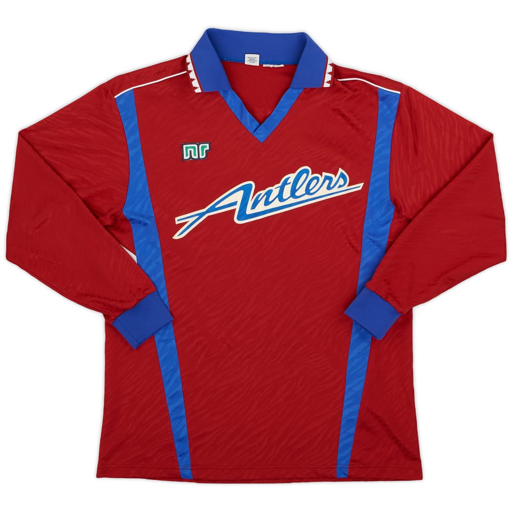 1992 Kashima Antlers Home L/S Shirt - 8/10 - (L)